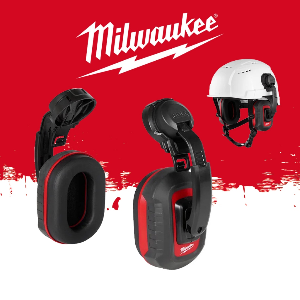 Milwaukee BOLT 24dB Helmet Earmuffs - 48-73-3250 ที่ครอบหูลดเสียง