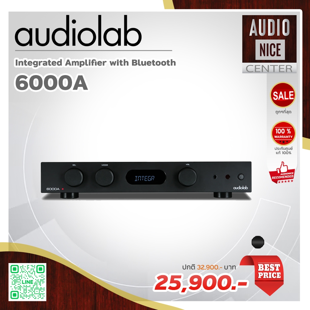 Audiolab 6000A  integrated amp with bluetooth