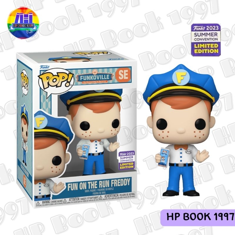 Funko Pop Freddy - Fun on The Run Freddy - SDCC2023 (ลิขสิทธิ์แท้) เฟรดดี้ ฟิกเกอร์ โมเดล ตุ๊กตา ของ