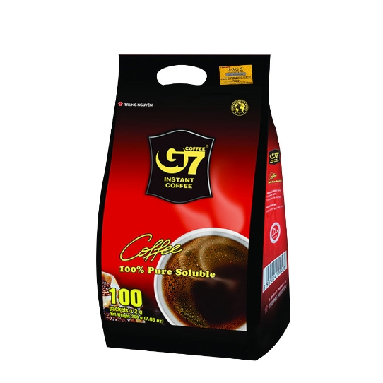 (กาแฟดำ G7) คอฟฟี่จีเซเว่นกาแฟปรุงสำเร็จชนิดผง ขนาด 2 กรัม จำนวน 100 ซอง ของแท้ชัวร์ กาแฟดำG7 Payday - รูปที่ 2