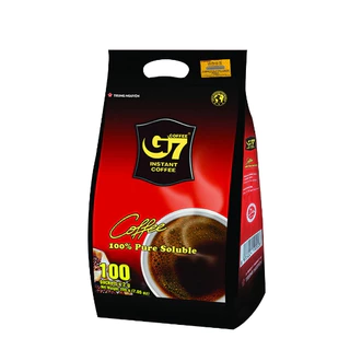 (กาแฟดำ G7) คอฟฟี่จีเซเว่นกาแฟปรุงสำเร็จชนิดผง ขนาด 2 กรัม จำนวน 100 ซอง ของแท้ชัวร์ กาแฟดำG7 Payday