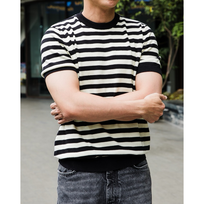 TOFFY & BROWN / CLASSIC STRIPES KNITTED.