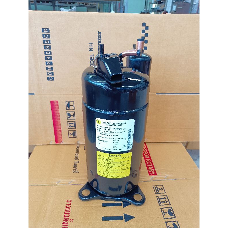 คอมเพรสเซอร์แอร์มือสอง ยี่ห้อมิตซู รุ่น NH47 ขนาด 28000 btu น้ำยา R22