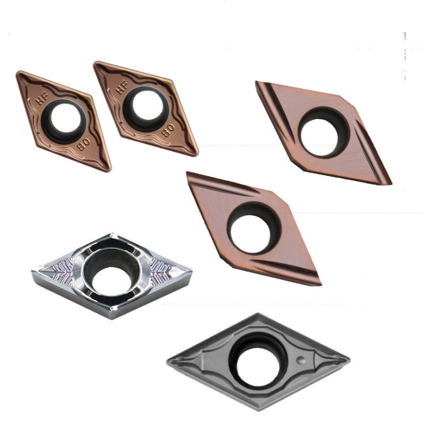 Q เม็ดมีด Inserts DCMT DCMT11T302 - DCGT DCGT11T302 เม็ดD11 มุม02 หน้าเดียว