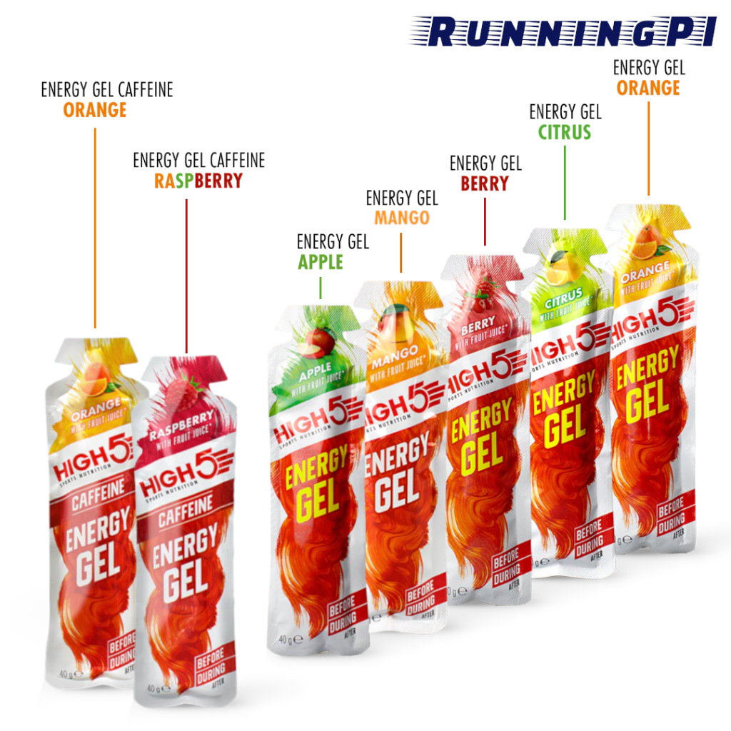 HIGH5 Energy Gel เจลพลังงาน ผสมน้ำผลไม้แท้