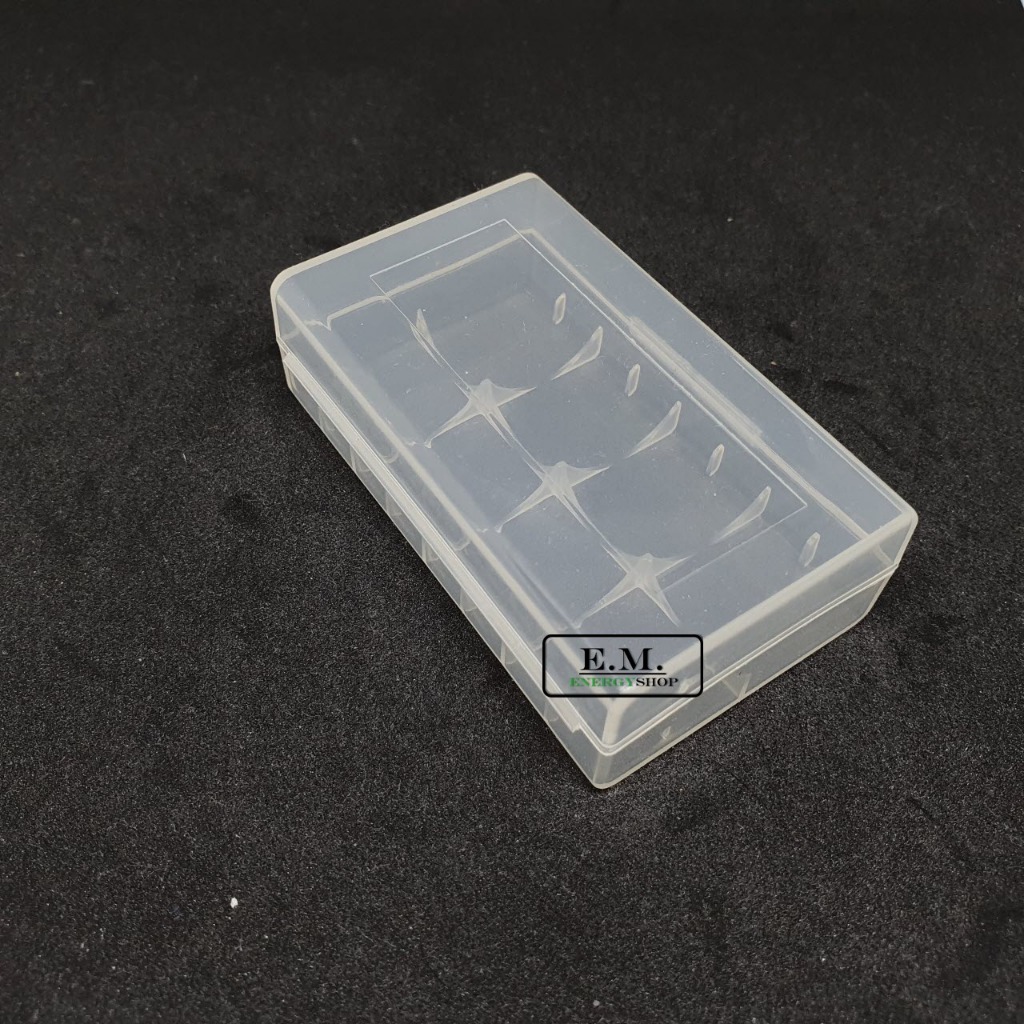 เคสใส่ถ่าน 18650 / 16340 / CR123A / 14500 Hard PP Plastic Storage Box Battery Box Case Container