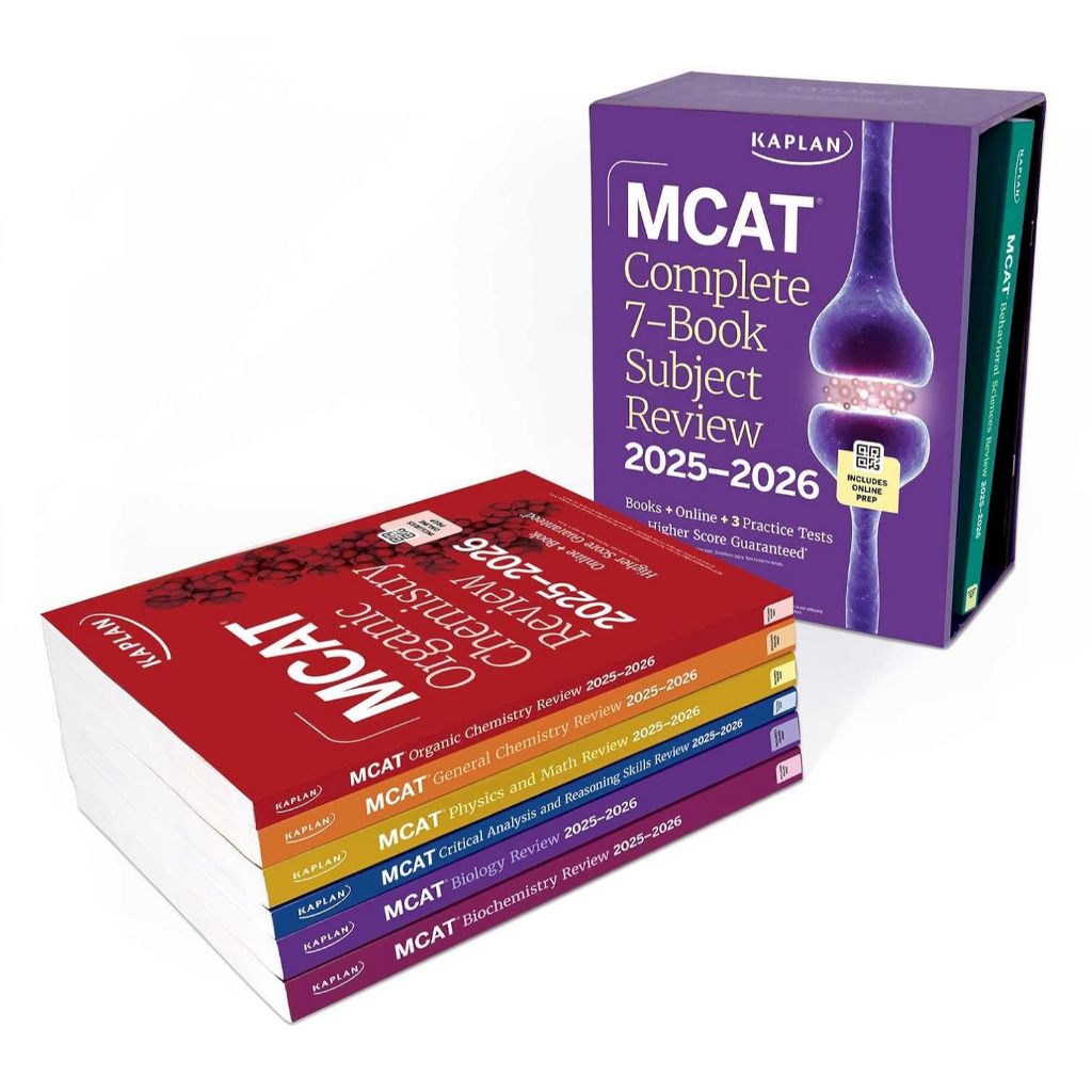 Chulabook|c321|หนังสือ|MCAT COMPLETE 7-BOOK SUBJECT REVIEW 2025-2026 9781506294384