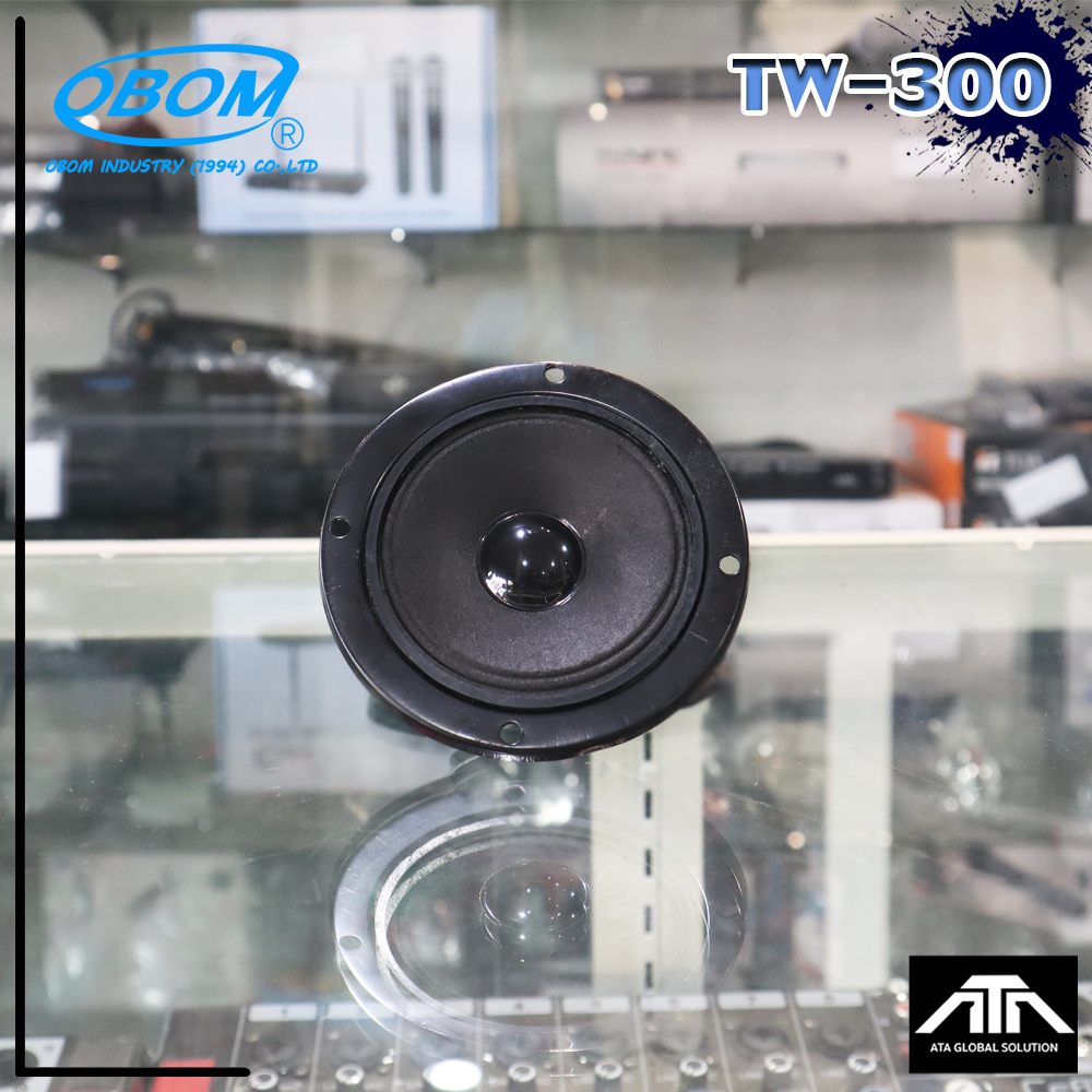 (สินค้า 1 ชิ้น) ดอกลำโพง 3 นิ้ว OBOM TW-300 ดอกแหลม 3 นิ้ว 50 วัตต์ ดอกเสียงแหลม 3 นิ้ว obom TW.300 ราคา ถูกที่สุด ดีลบีเคเค แกลเลอรีภาพที่ 2