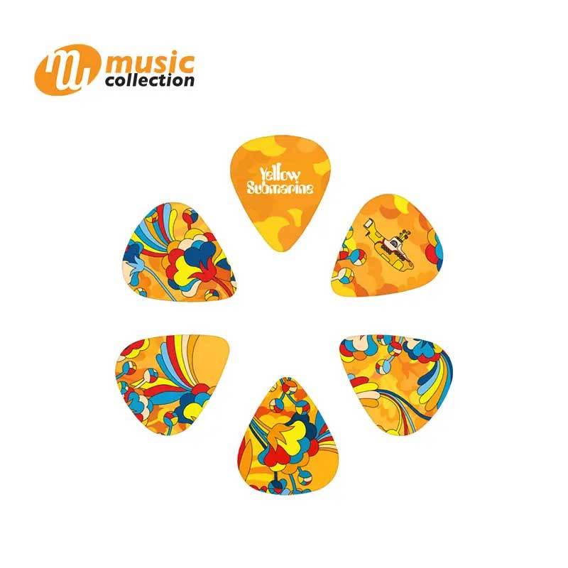 D ADDARIO ปิ๊กกีตาร์ PICK TIN-15 #1CWH4-11B1-YELLOW SUBMARINE MEDIUM