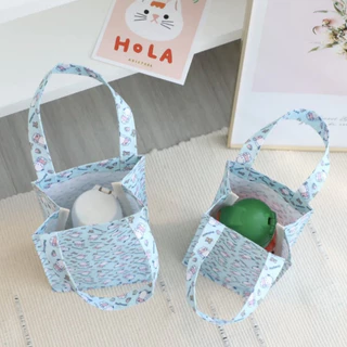New Item * กระเป๋าใส่แก้วเยติ (YETI) ถุงผ้าใส่แก้วเยติ กระติกน้ำ กระเป๋าเก็บความเย็น-ร้อน ลายการ์ตูนสดใส กันน้ำ แบบพกพา