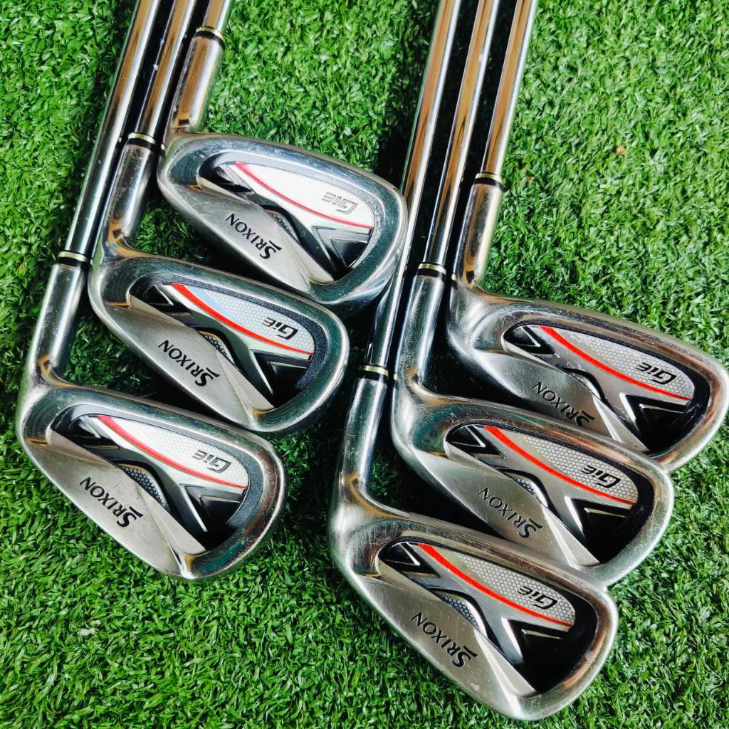 [ผ่อน] ชุดเหล็ก SRIXON GIE มีเหล็ก 5-9 เเละ PW ก้าน N.S.PRO 950 GH FLEX S เหล็กใบใหญ่ ตีง่ายมาก ไม้ก