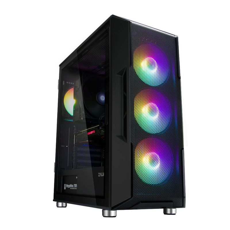 CASE ZALMAN i3 NEO TG BLACK ARGB ATX MID TOWER