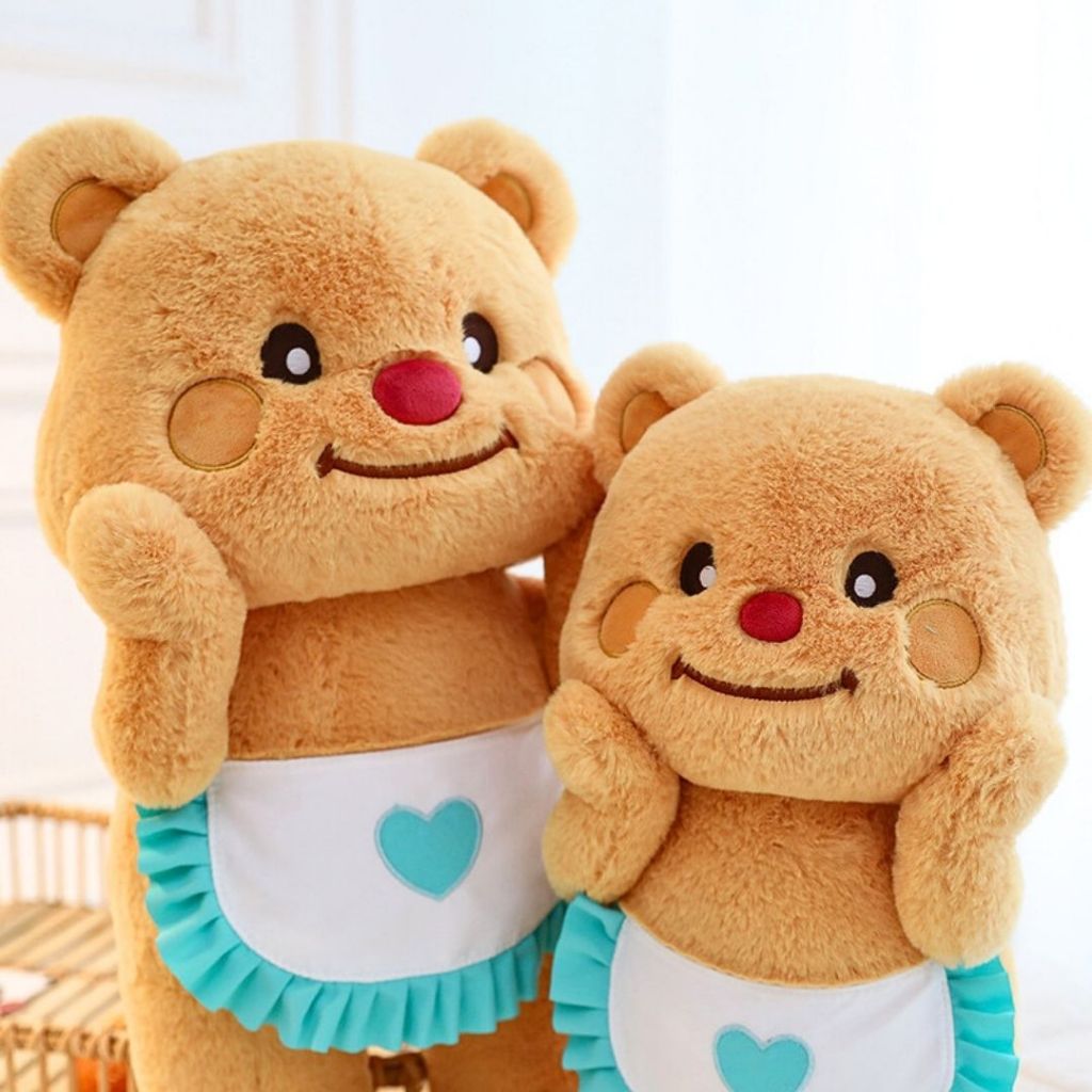 ตุ๊กตา น้องหมีเนย ตุ๊กตาหมีน่ารัก ของขวัญวันเกิด ของเล่นสำหรับเด็ก ส่งจากไทย!!