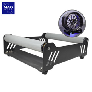 แท่นวางล้อรถยนต์ สีดำ ใช้งานง่าย ช่วยยึดล้อและยางให้มั่นคง ข…