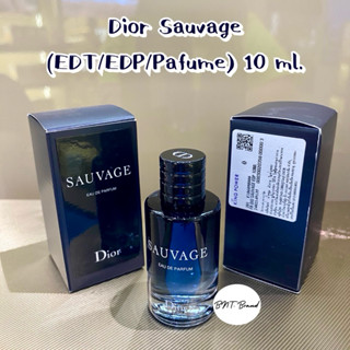 💥SPECIAL PRICE💥(ของแท้ 100% ) Dior Sauvage EDP/EDT 10 ml. (ห…