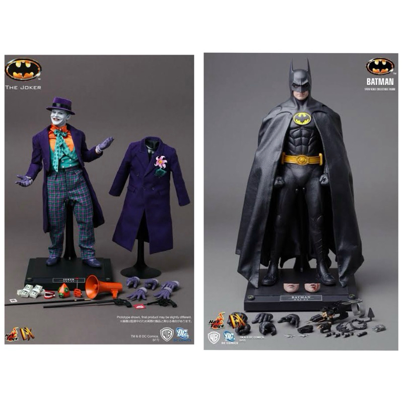 HOT TOYS DX 08 THE JOKER + DX 09 BATMAN (ใหม่)