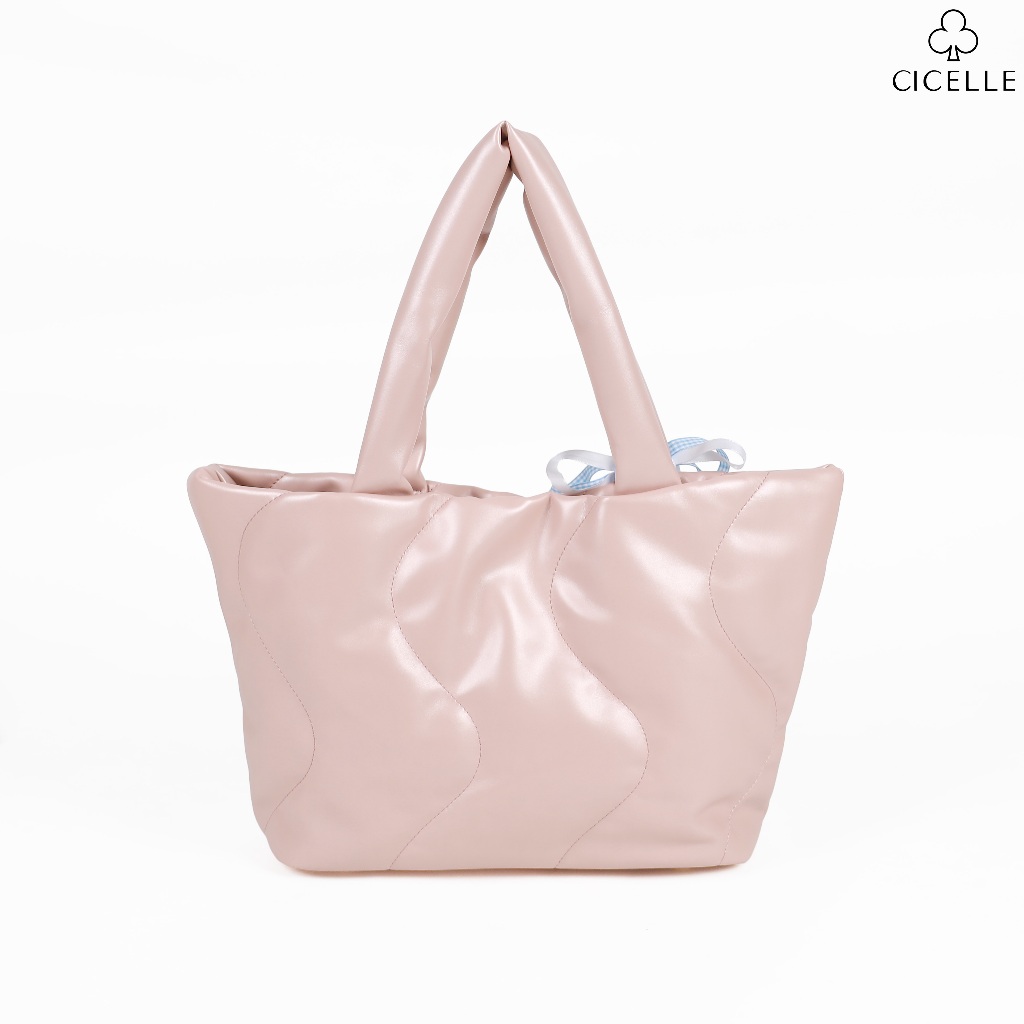 #9918 ทรงTote หนังเรียบนุ่มมากก แบรนด์ CICELLE