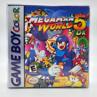 MEGA MAN WORLD 5 DX Gameboy color (Rockman world 5)