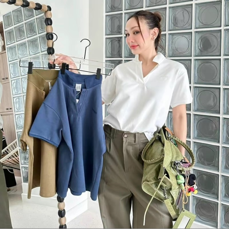 (ของใหม่ พร้อมส่ง) Loonnystore เสื้อโปโลรุ่นใหม่ Alvin Polo 👕✨