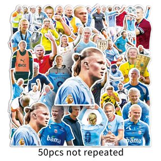✨พร้อมส่ง✨FOOTBALL อาลิง โฮลัน Haaland mancity sticker สติกเ…