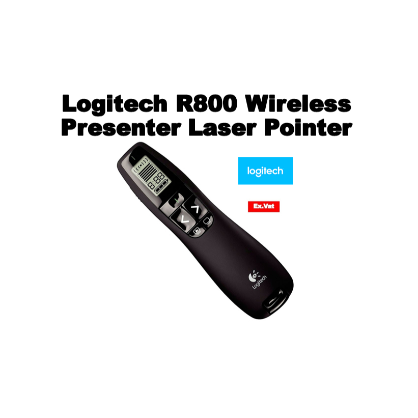 Logitech R800 Wireless Presenter Laser Pointer