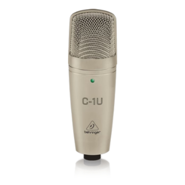 ไมโครโฟนคอนเดนเซอร์ Behringer C-1U USB เหมาะสำหรับใช้ในสตูดิโอ ทำพ็อดแคสต์ บันทึกเสียงร้องและเครื่อง