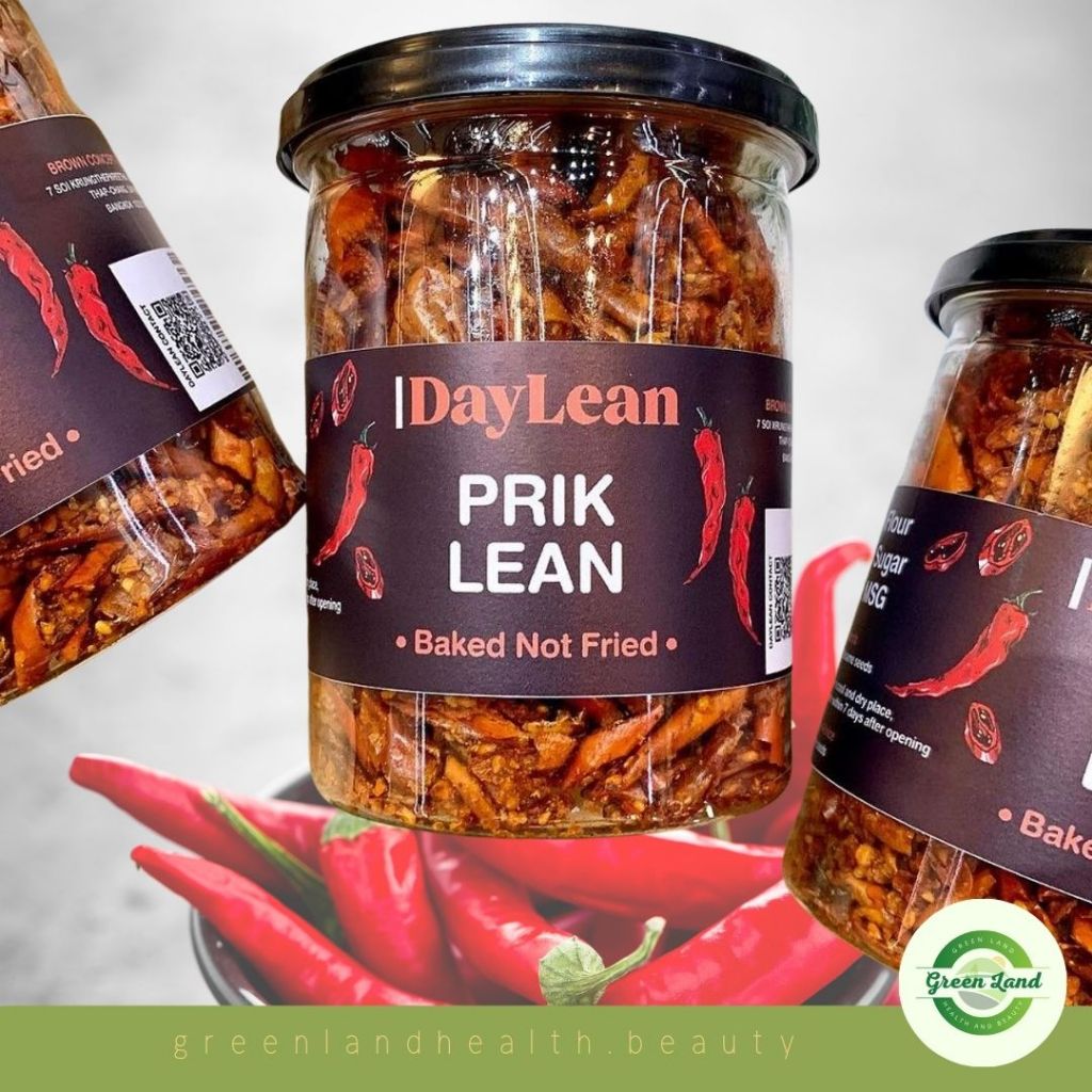 DayLean Prik Lean (Size M-L) พริกลิ้น พริกลีน  พริกอบ พริกกรอบ โซเดียมต่ำ