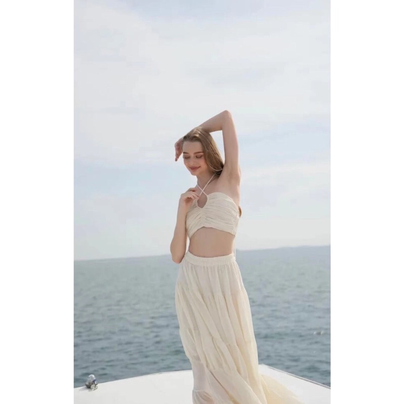 (พรีออเดอร์) Sierabysera - Siena set ชุดเซ็ตไปทะเล ภูเขา ใส่ได้หลายแบบ สวยหรูดูแพง