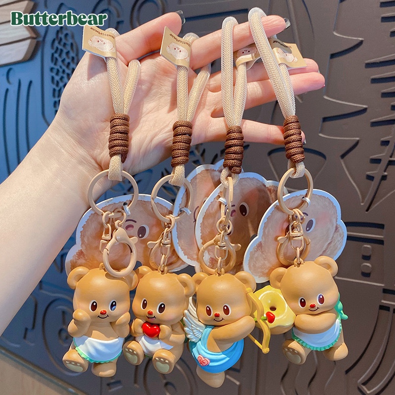 [พร้อมส่ง] พวงกุญแจน้องเนย Butterbear ลิขสิทธิ์แท้ - รูปที่ 6