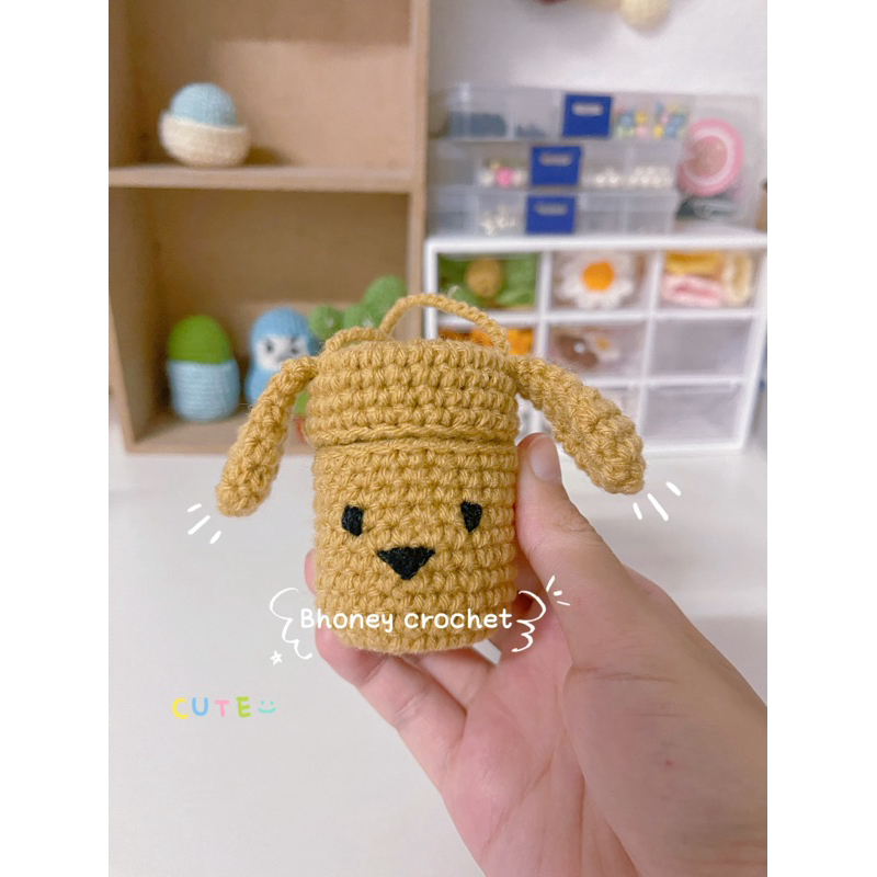เคสยาดมหงส์ไทยน้องหมา(น้ำตาลอ่อน) ขนาด 25g.