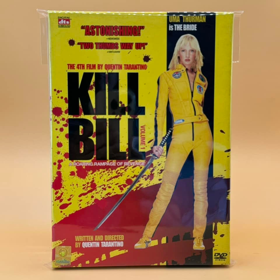 DVD มือ 2 สองภาษา : Kill Bill Volume 1 นางฟ้าซามูไร ดีวีดีหนังแผ่นแท้ลิขสิทธิ์ 187