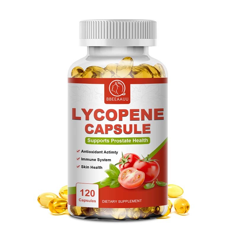 BEAU Lycopene ไลโคปีน แคปซูลไลโคปีน ชลอวัย ต ้านริ้วรอยผิวกระจ่าง ใสเปล่งปลั่งลดรอยดำ ระบบหัวใจ 120Capsules