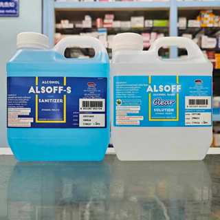 Alsoff Hand Sanitizer แอลซอฟฟ์ แอลกอฮอล์ล้างมือ แบบน้ำ แอลกอ…
