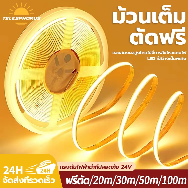 ไฟแถบ LED นีออน flex 220V ไฟริบบิ้นกันน้ำ ยืดหยุ่น ติดตั้งง่าย ใช้ตกแต่งห้องและกลางแจ้ง ยาว 1/3/5/10ม พร้อมปลั๊ก