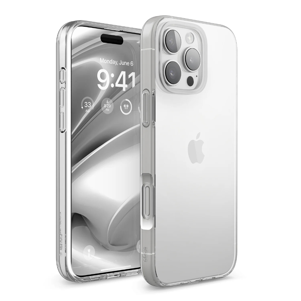 elago iPhone 16, 16 Plus, 16 Pro, 16 Pro Max Hybrid Clear Case [Transparent] เคสใส