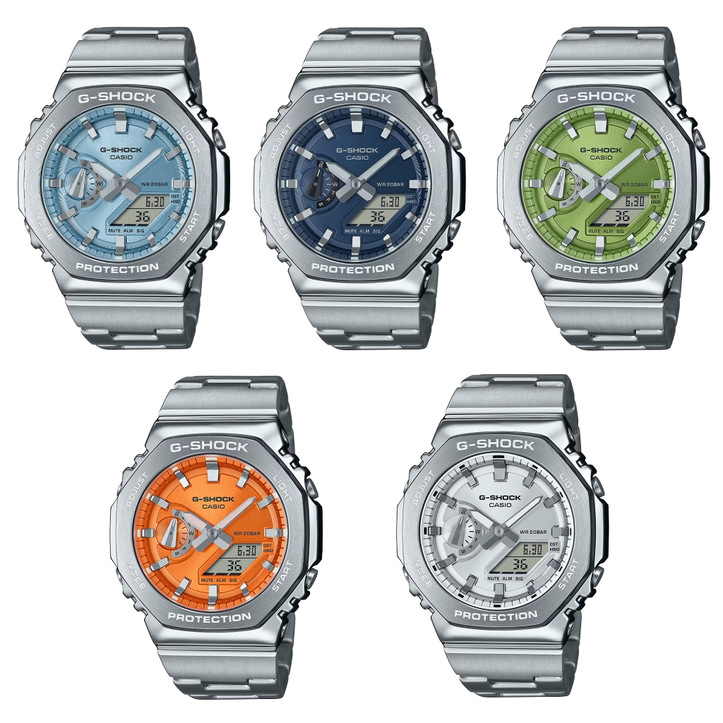 G-Shock นาฬิกาข้อมือผู้ชายรุ่น GM-2110D(GM-2110D-2A,GM-2110D-7A,GM-2110D-4A,GM-2110D-3A,GM-2110D-2B)