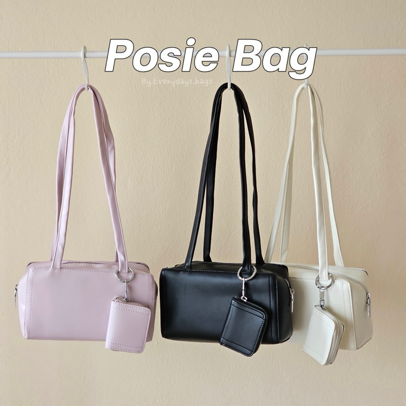 (พร้อมส่งจากไทย) everydays.bags กระเป๋าสะพายไหล่ ทรงเกาหลี ‧₊˚ รุ่น posie bag