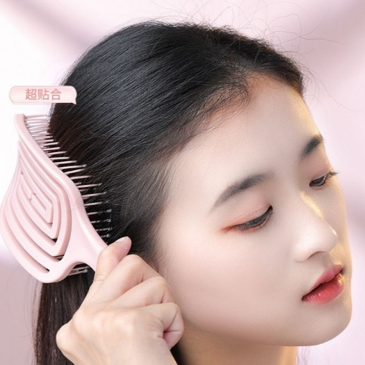 atroom หวีนวดผม ทรงกลม แบบพกพา สําหรับบ้าน ราคา ถูกที่สุด ดีลบีเคเค แกลเลอรีภาพที่ 5