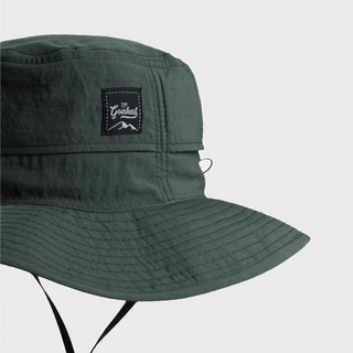 G100 Moss Green หมวกเดินป่า หมวกทหาร กันน้ำ ระบายอากาศได้ดี แห้งไว ทรงสวย เบา ใส่สบาย