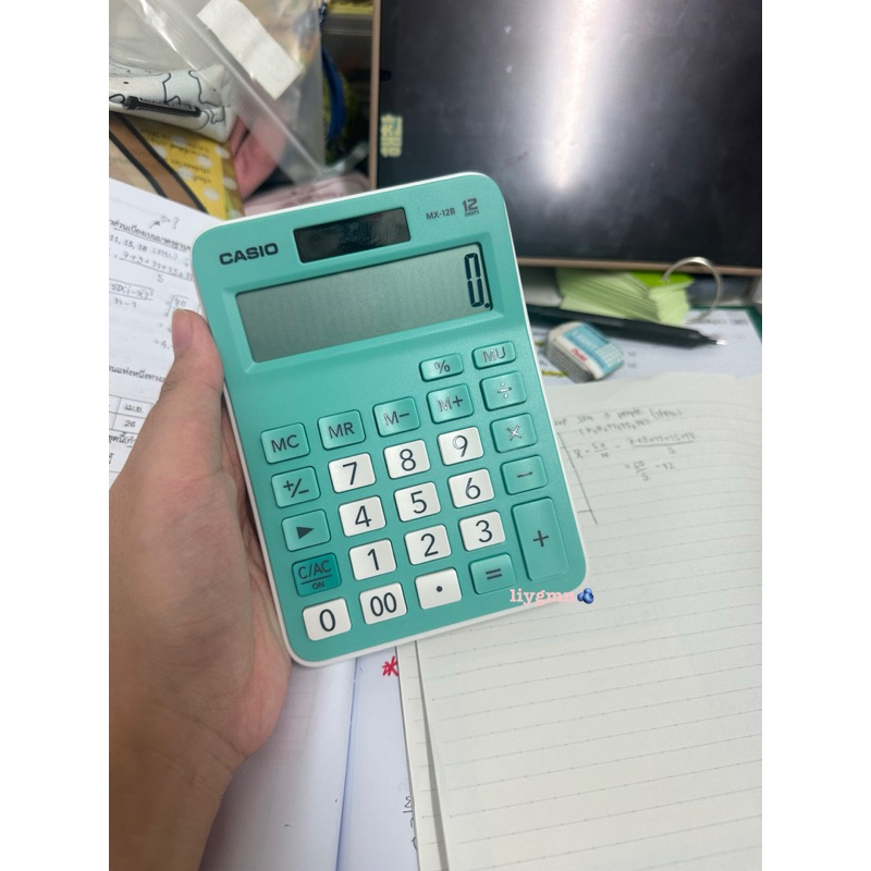 เครื่องคิดเลข casio รุ่น mx-12b