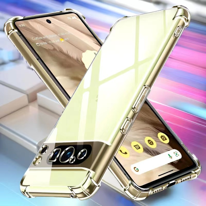 Google Pixel 9a(พร้อมส่งในไทย)เคสTPUใสกันกระแทกแบบคลุมกล้องGoogle Pixel 9/Google Pixel 9Pro/Google P