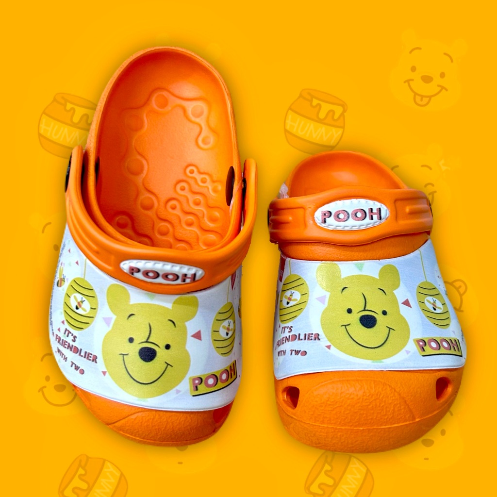 รองเท้าเด็กหัวโต หมีพู ขนาด 22-29 หลากสีพร้อมส่ง!!