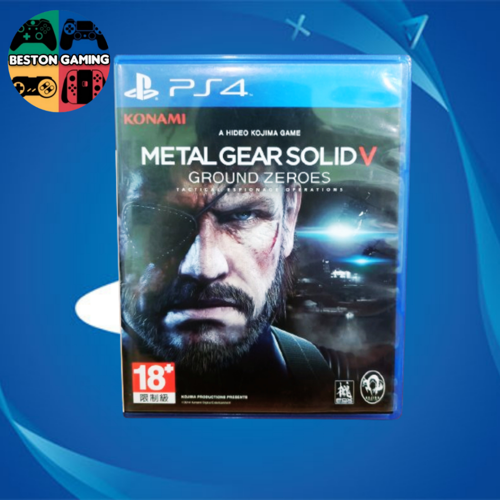 PS4 แผ่น ps4 Metal Gear Solid V : Ground Zeroes มือ 2