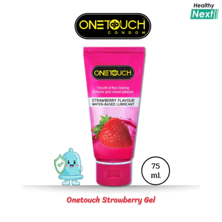 Onetouch เจลหล่อลื่นวันทัช สูตรน้ำ กลิ่นธรรมชาติ และ กลิ่นสตรอเบอรี่ 75ml