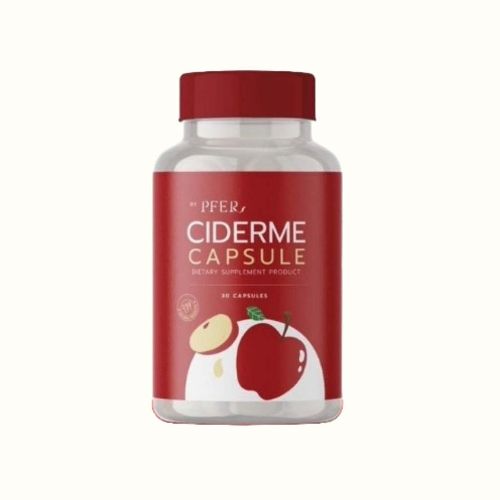 แอปเปิ้ลไซเดอร์ PFER APPLE CIDERME CAPSULE 1 กระปุก 30 แคปซูล