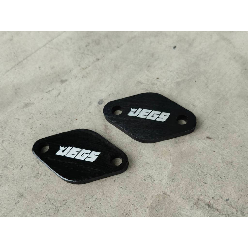 แผ่นอุดแบบหนา CNC แผ่นอุด EGR Dmax u1-U3 งานหนา CNC สีดำ N