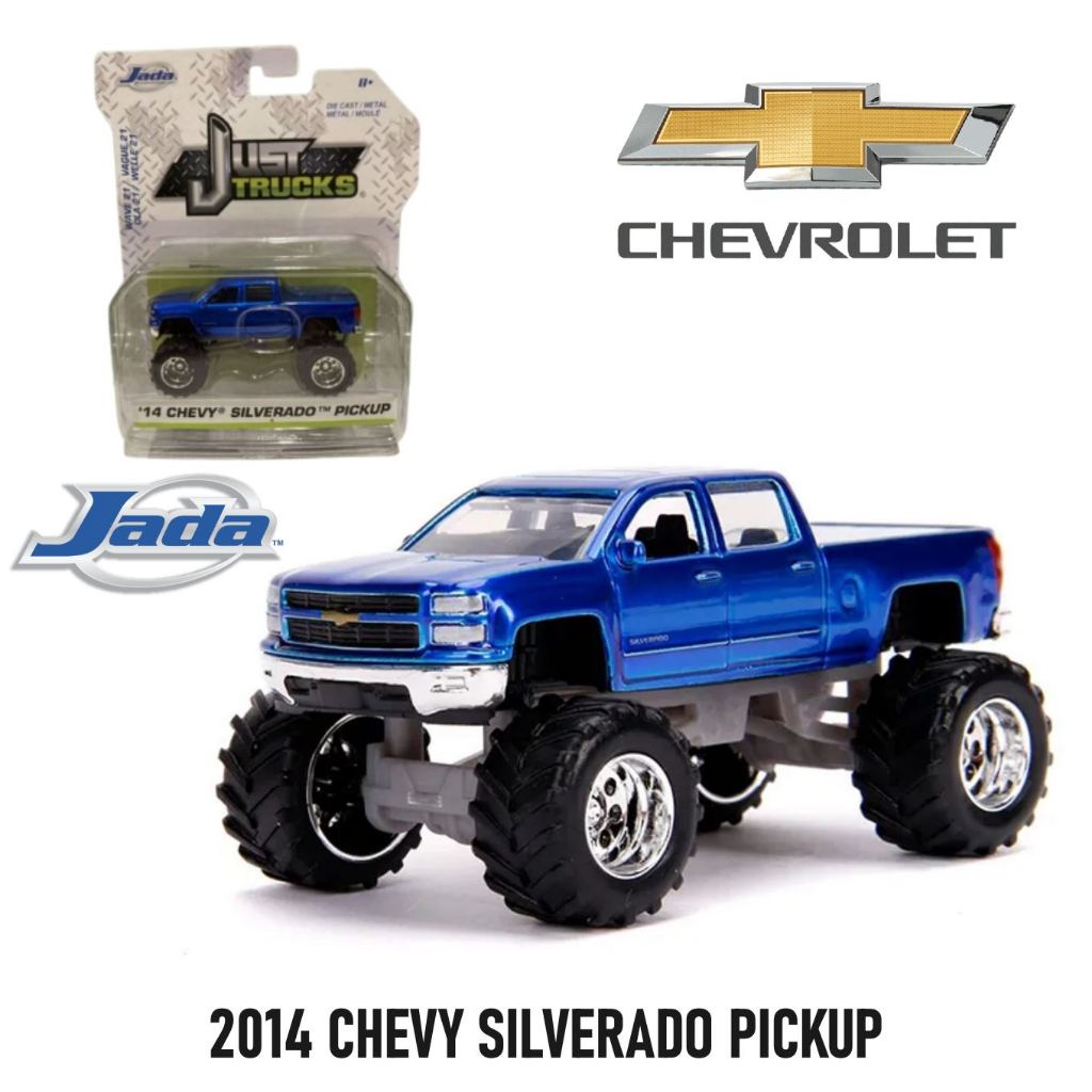 โมเดลรถเหล็ก JADA ชุด JUST TRUCKS WAVE 21 ลิขสิทธิ์แท้ แนวรถบิ๊กฟุต สเกล1/64 (แพ็คไม่คม) เลือกแบบได้ # JD14020 ราคา ถูกที่สุด ดีลบีเคเค แกลเลอรีภาพที่ 3