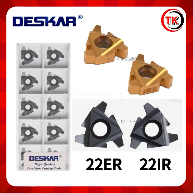 เม็ดมีด INSERTS กลึงเกลียวคางหมู เกลียวนอก,เกลียวใน TR4-TR6