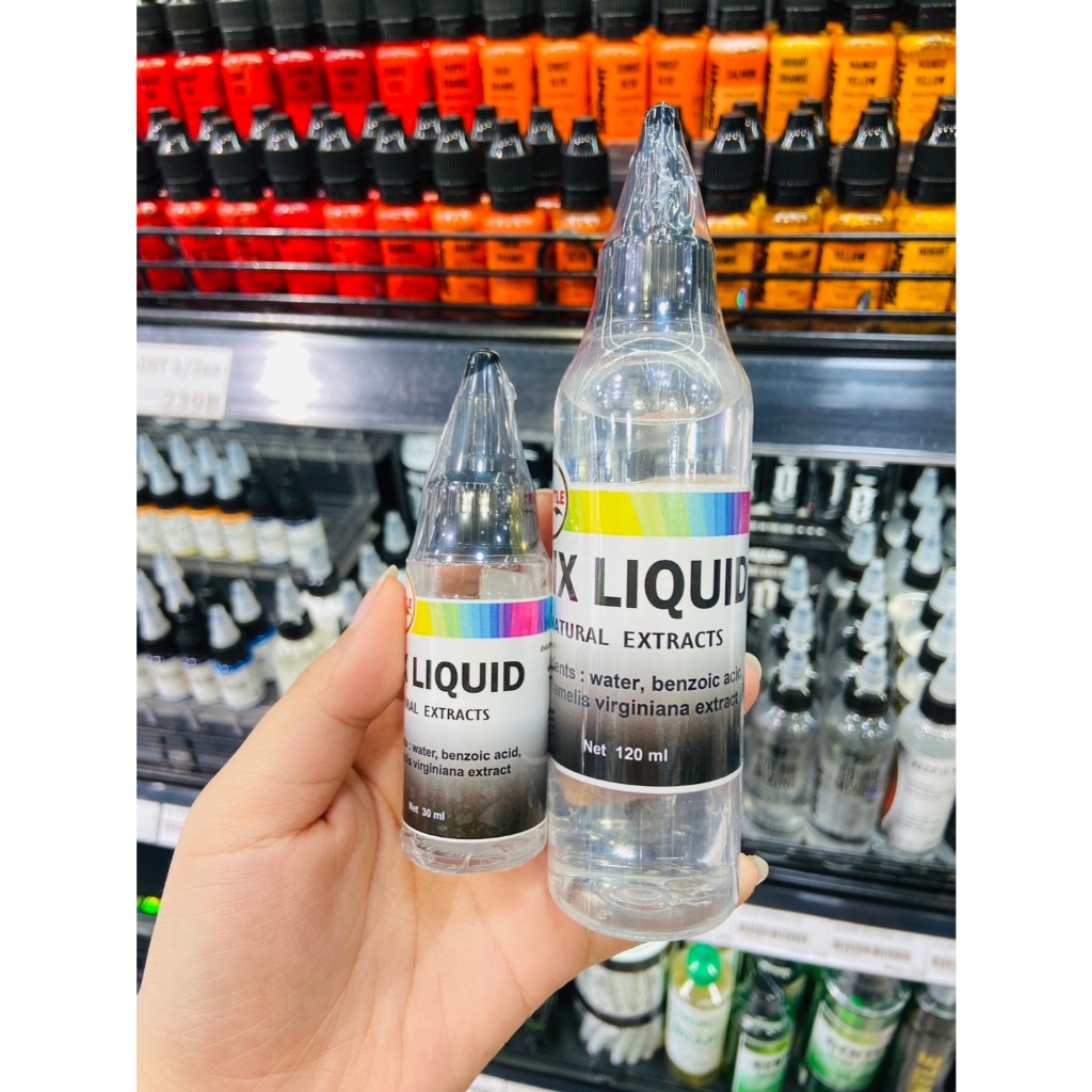 GENTLE MIX LIQUID เจน เทิล มิคซ ลิควิด Gentle Mix liquid ผลิตภัณฑ์ใช้สำหรับผสมสี ช่วยลดความหนืดของสี
