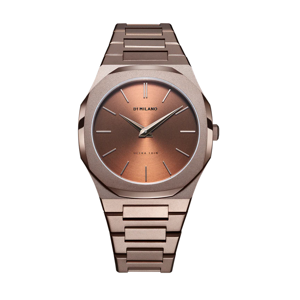 D1 Milano D1-UTBJ10 Chocolate Ultra Thin Bracelet Unisex Watch 40 mm